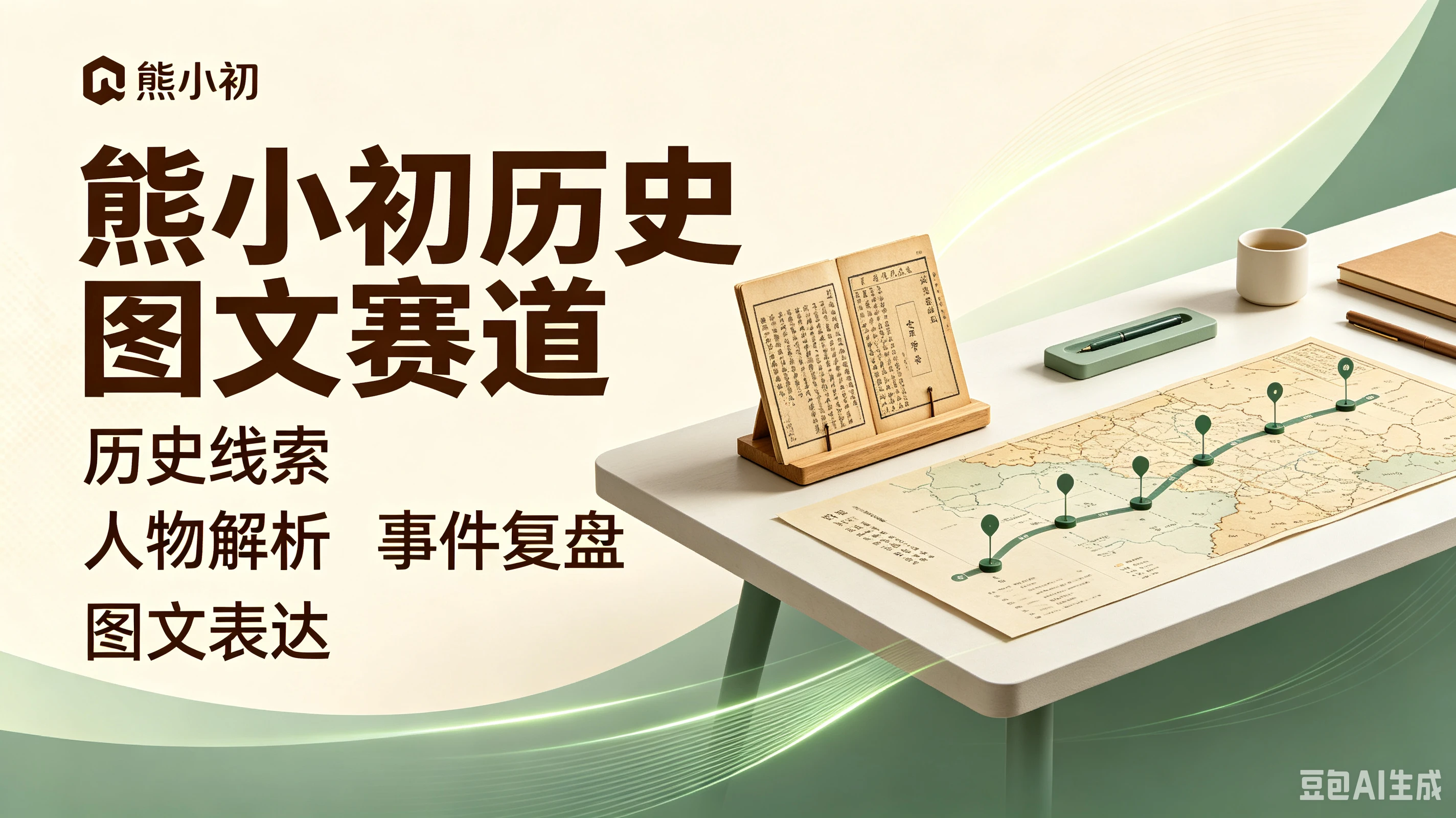 【精】熊小初历史图文赛道，历史线索、人物解析、事件复盘、图文表达-归山创客