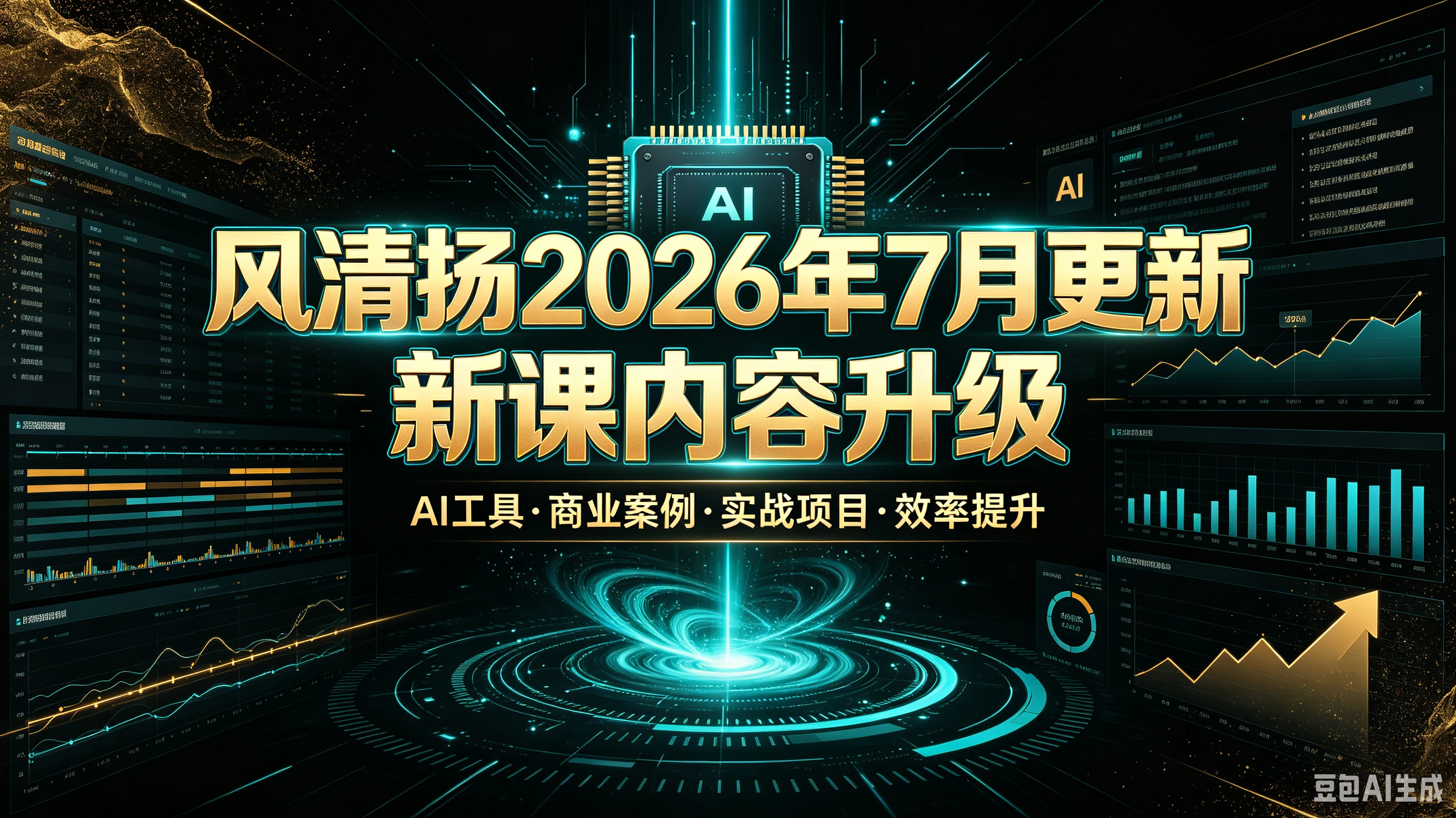 【精】风清扬2026年7月更新新课内容升级，AI工具·商业案例·实战项目·效率提升-归山创客