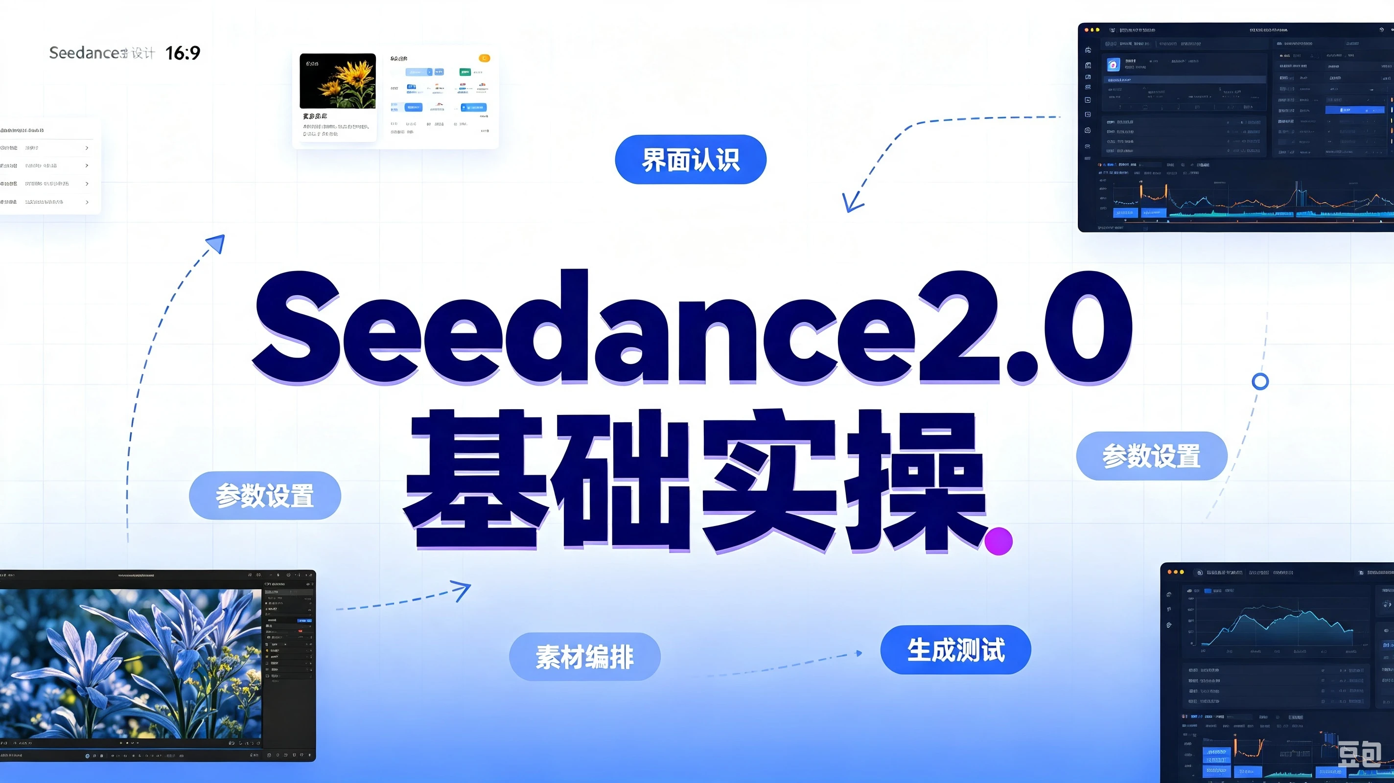 Seedance2.0基础实操+案例参考，从工具基础操作、核心功能拆解，到全品类、全场景实战案例参考全覆盖-归山创客