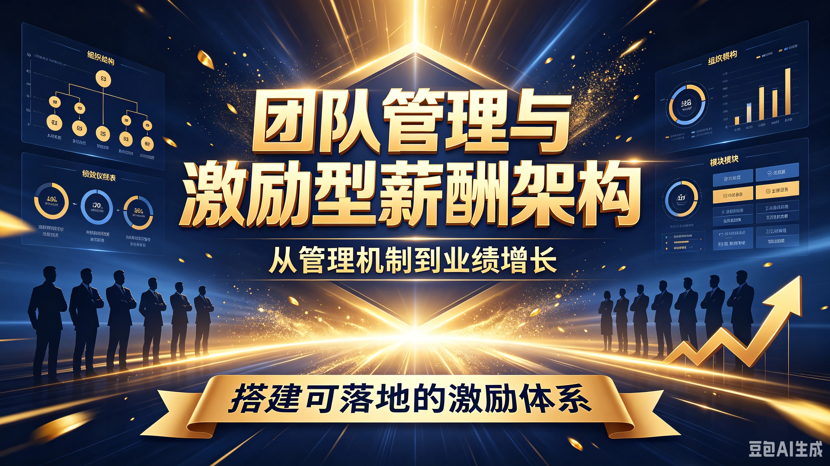 团队管理与激励型薪酬架构，从管理机制到业绩增长，搭建可落地的激励体系-归山创客