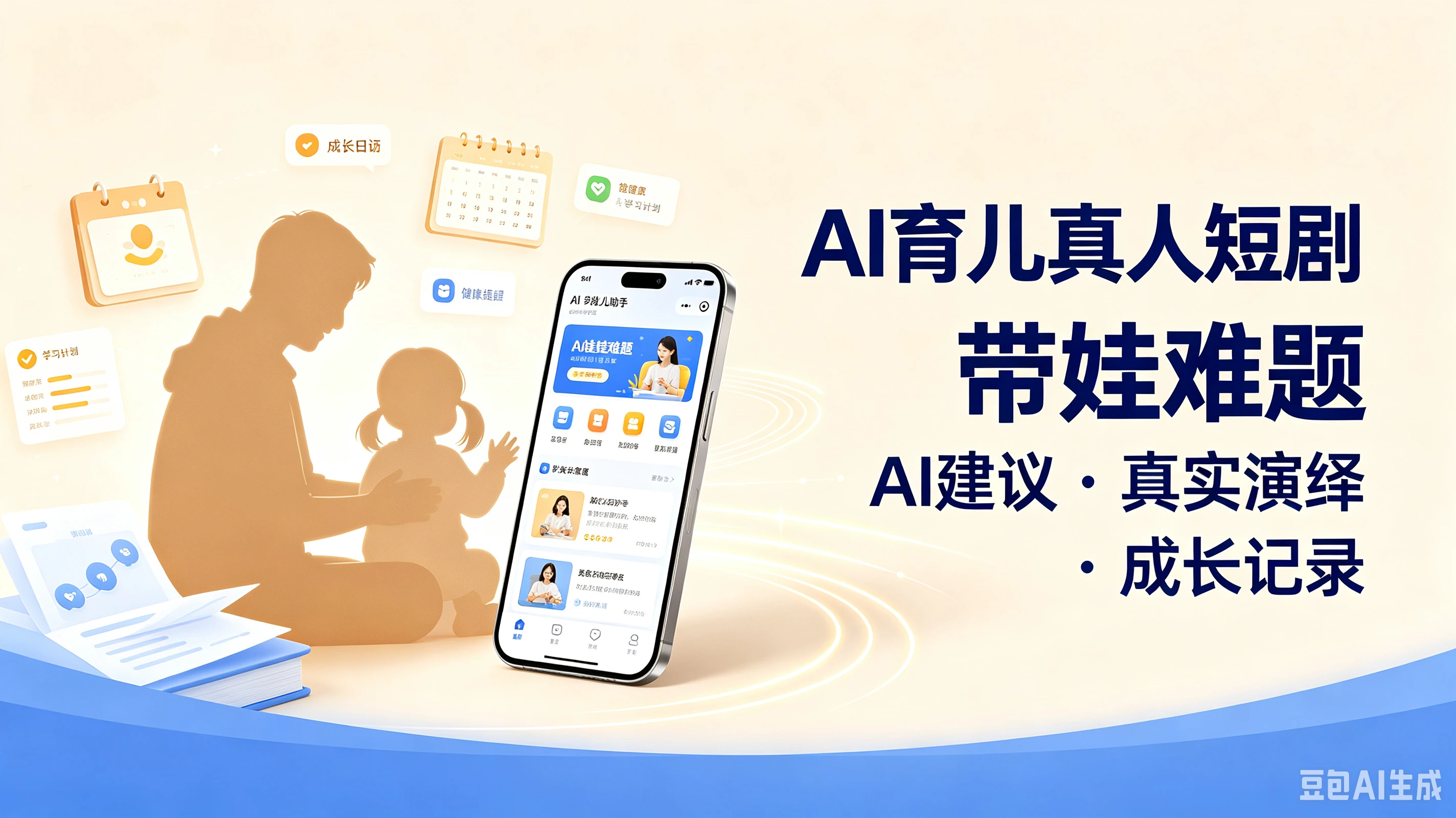 【精】AI育儿真人短剧带娃难题,AI建议·真实演绎·成长记录-归山创客