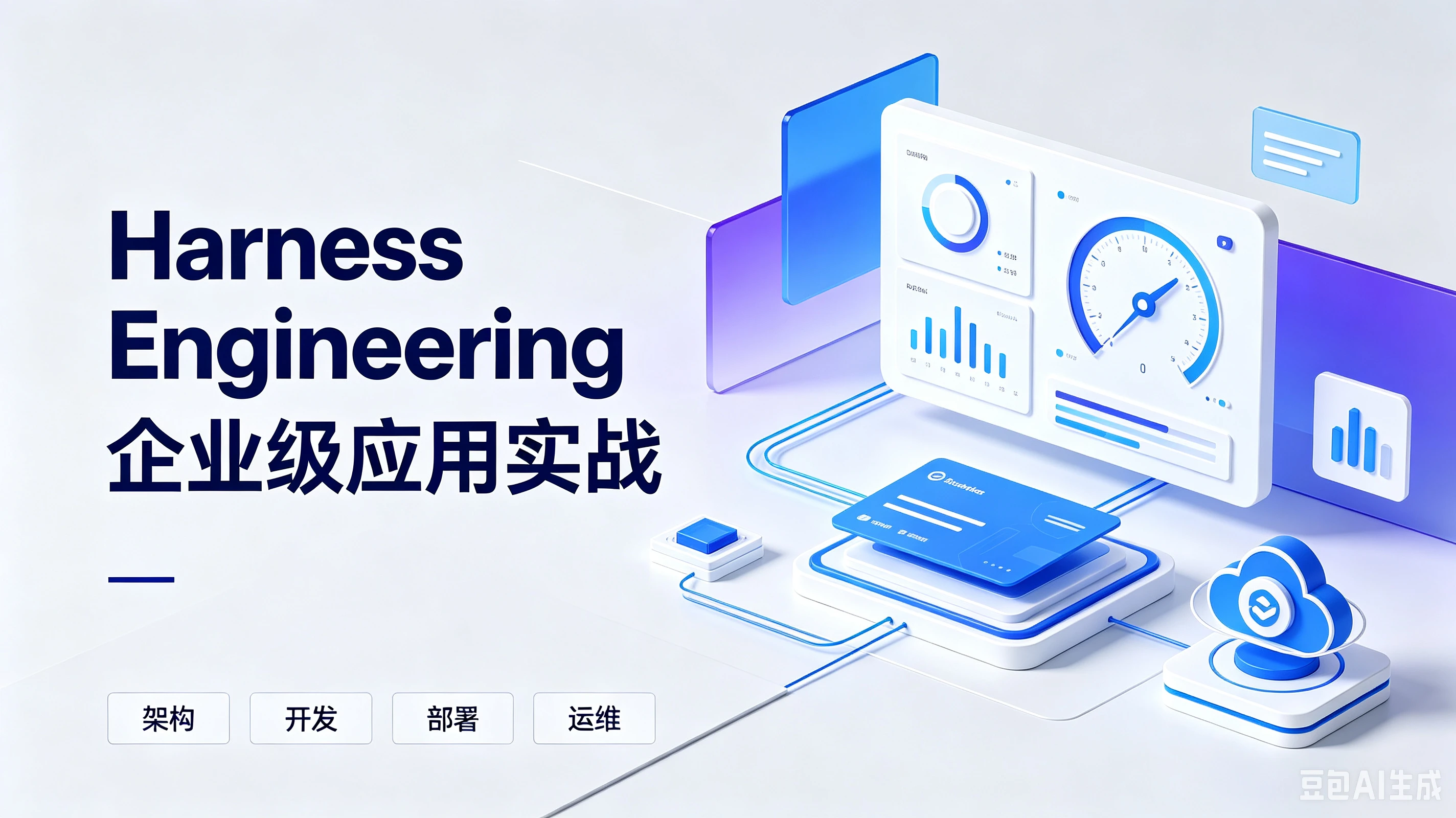【精】Harness Engineering 企业级应用实战，架构、开发、部署、运维-归山创客